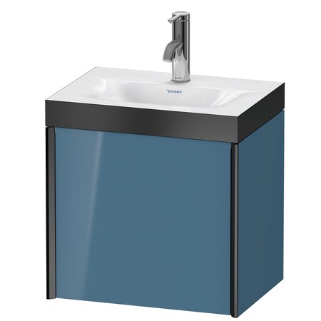 Duravit Xviu C-Bonded Wall-Mounted Vanity Stone Blue High Gloss XV4630OB247P